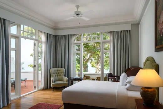 Inside the Eastern & Oriental Hotel